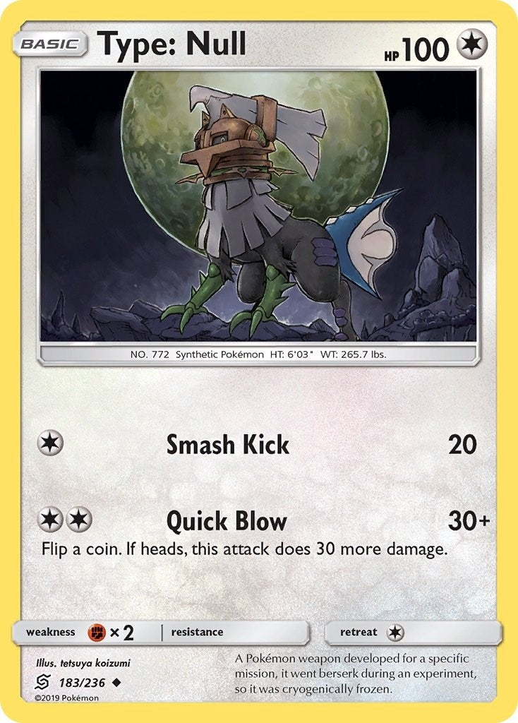 Image for Type: Null (183/236) [SM - Unified Minds] - Pokemon