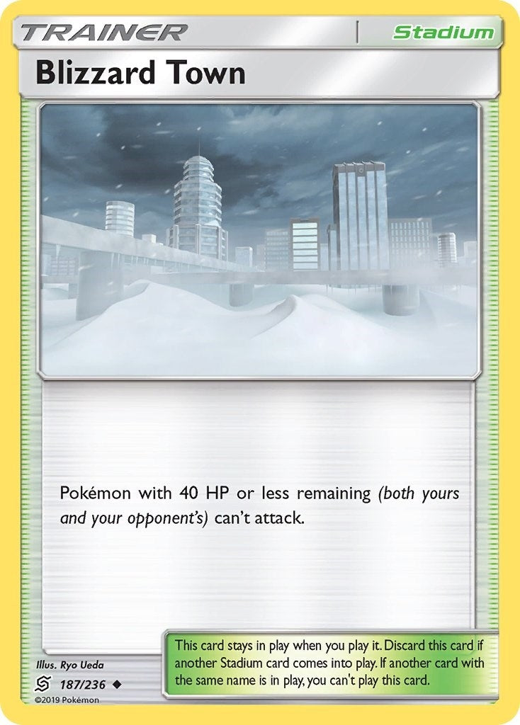 Image for Blizzard Town (187/236) [SM - Unified Minds] - Pokemon