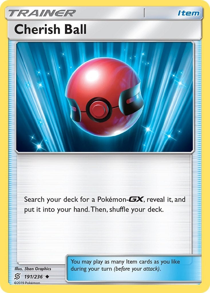 Image for Cherish Ball (191/236) [SM - Unified Minds] - Pokemon