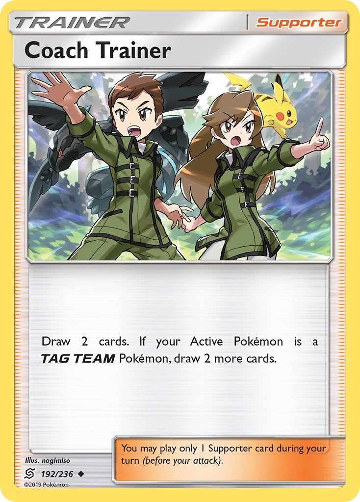 Image for Coach Trainer (192/236) [SM - Unified Minds] - Pokemon
