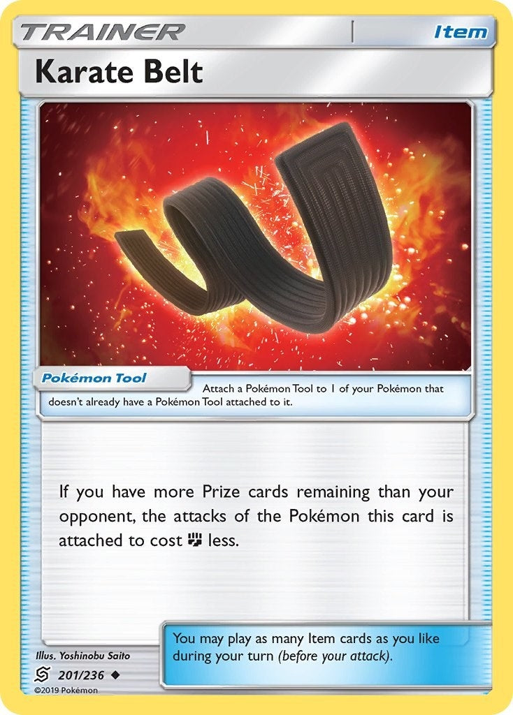 Image for Karate Belt (201/236) [SM - Unified Minds] - Pokemon