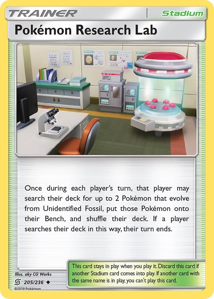 Image for Pokemon Research Lab (205/236) [SM - Unified Minds] - Pokemon