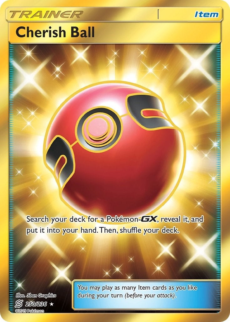 Image for Cherish Ball (Secret) (250/236) [SM - Unified Minds] - Pokemon