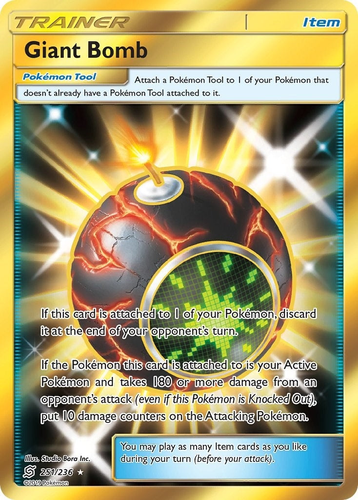 Image for Giant Bomb (Secret) (251/236) [SM - Unified Minds] - Pokemon