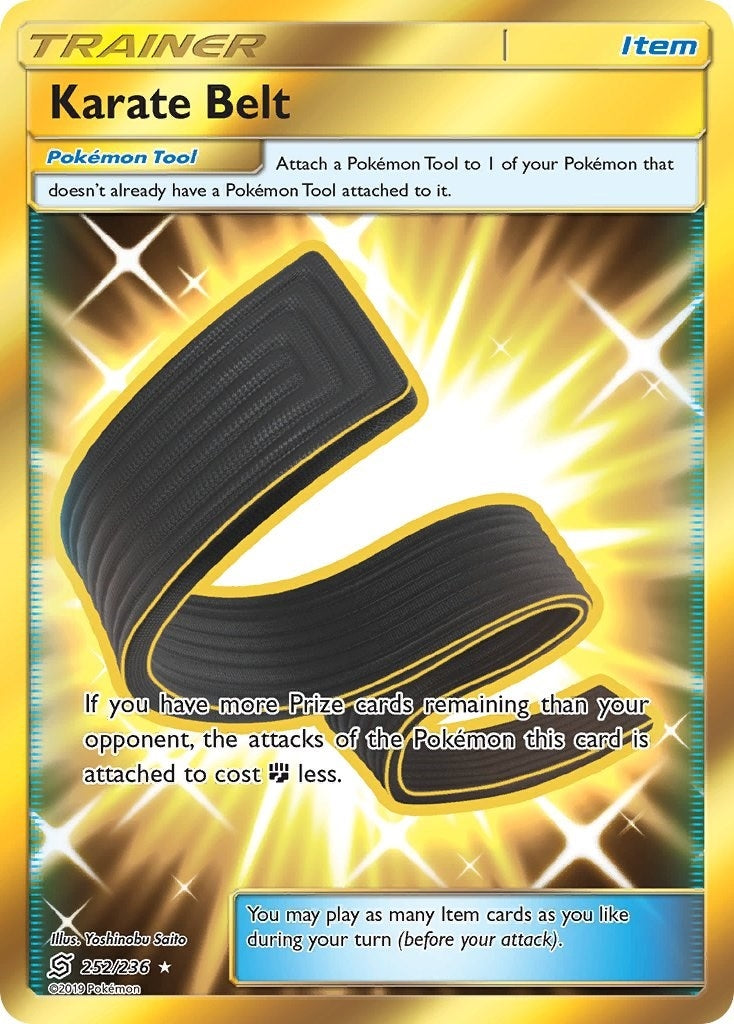 Image for Karate Belt (Secret) (252/236) [SM - Unified Minds] - Pokemon
