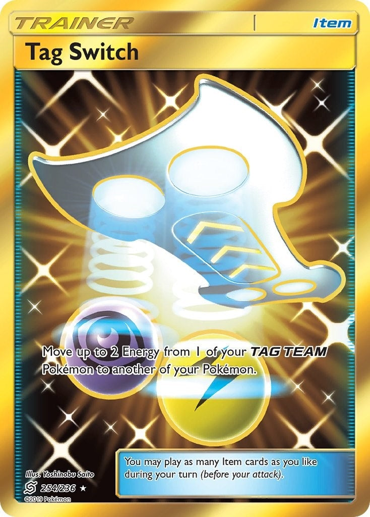 Image for Tag Switch (Secret) (254/236) [SM - Unified Minds] - Pokemon