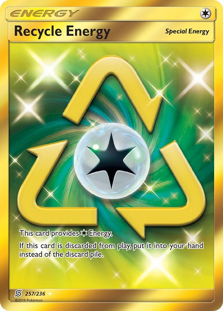 Image for Recycle Energy (Secret) (257/236) [SM - Unified Minds] - Pokemon