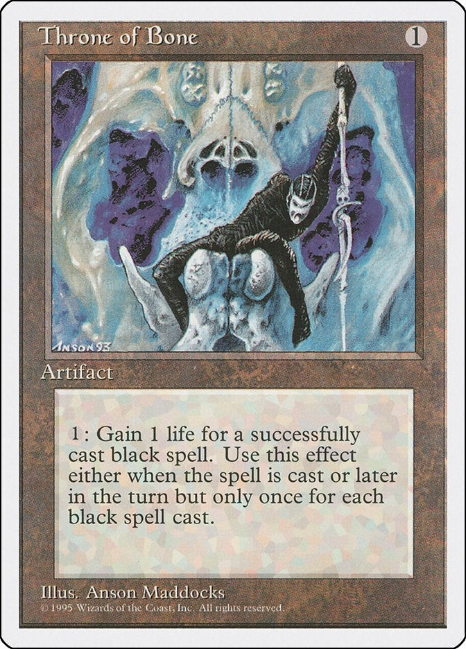 Image for Throne of Bone [Fourth Edition] - Magic: The Gathering