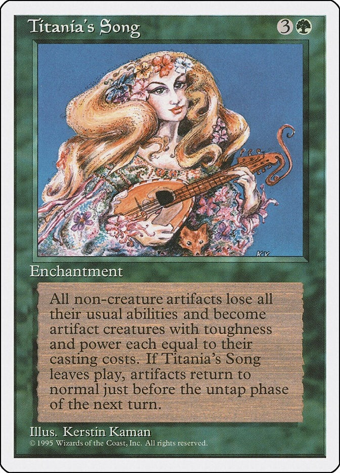Image for Titania's Song [Fourth Edition] - Magic: The Gathering
