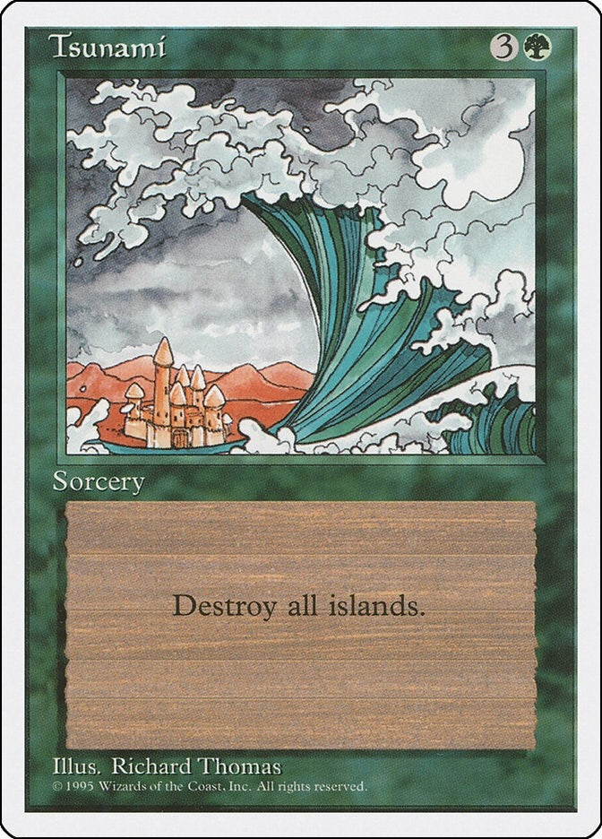 Image for Tsunami (162) [Fourth Edition] - Magic: The Gathering