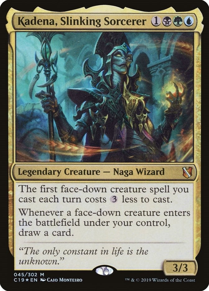 Image for Kadena, Slinking Sorcerer (45) [Commander 2019] - Magic: The Gathering