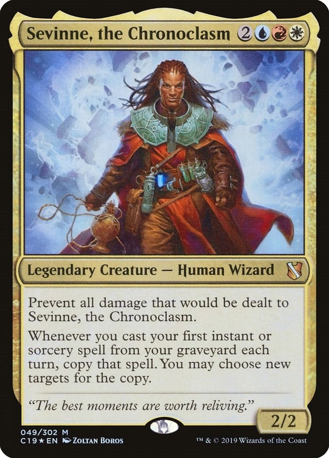 Image for Sevinne, the Chronoclasm (49) [Commander 2019] - Magic: The Gathering