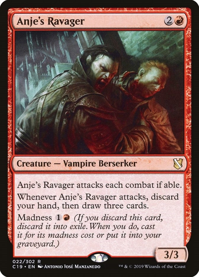 Image for Anje's Ravager (22) [Commander 2019] - Magic: The Gathering