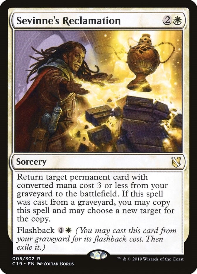 Image for Sevinne's Reclamation (5) [Commander 2019] - Magic: The Gathering