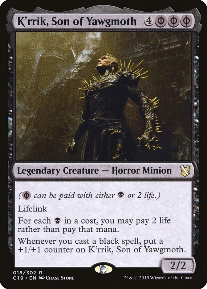 Image for K'rrik, Son of Yawgmoth (18) [Commander 2019] - Magic: The Gathering