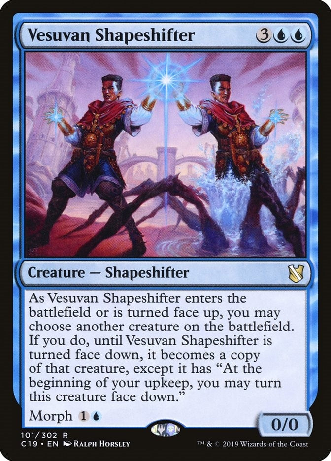 Image for Vesuvan Shapeshifter (101) [Commander 2019] - Magic: The Gathering