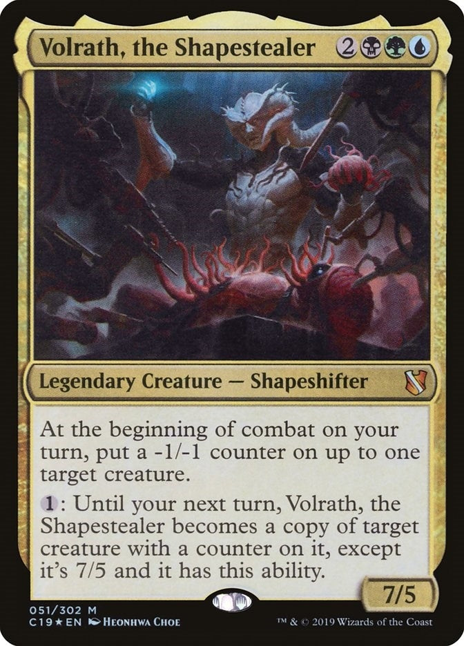Image for Volrath, the Shapestealer (51) [Commander 2019] - Magic: The Gathering