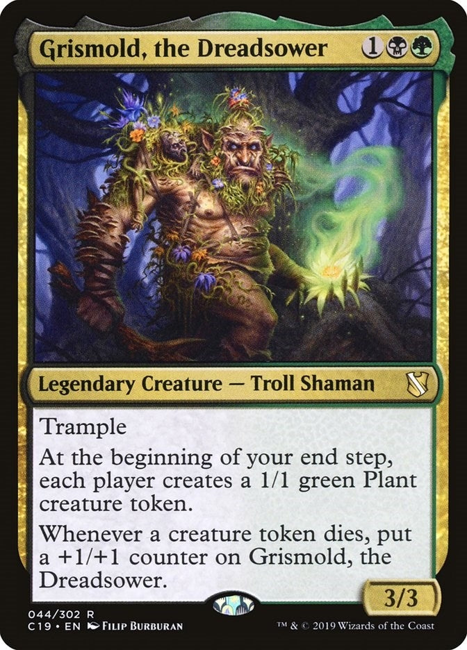 Image for Grismold, the Dreadsower (44) [Commander 2019] - Magic: The Gathering