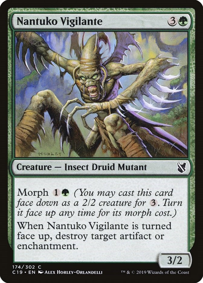Image for Nantuko Vigilante (174) [Commander 2019] - Magic: The Gathering
