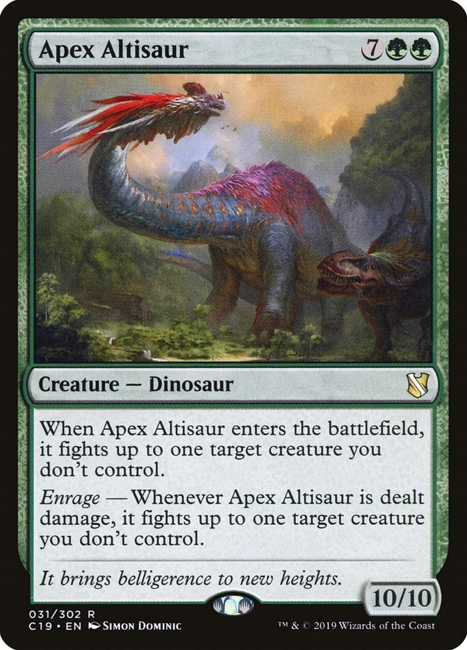 Image for Apex Altisaur (31) [Commander 2019] - Magic: The Gathering