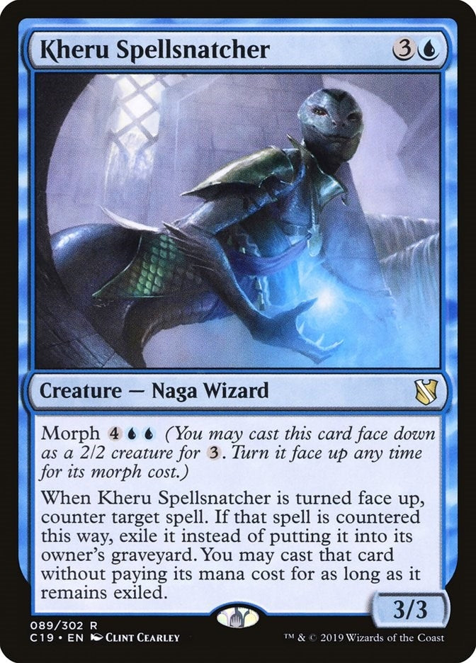 Image for Kheru Spellsnatcher (89) [Commander 2019] - Magic: The Gathering