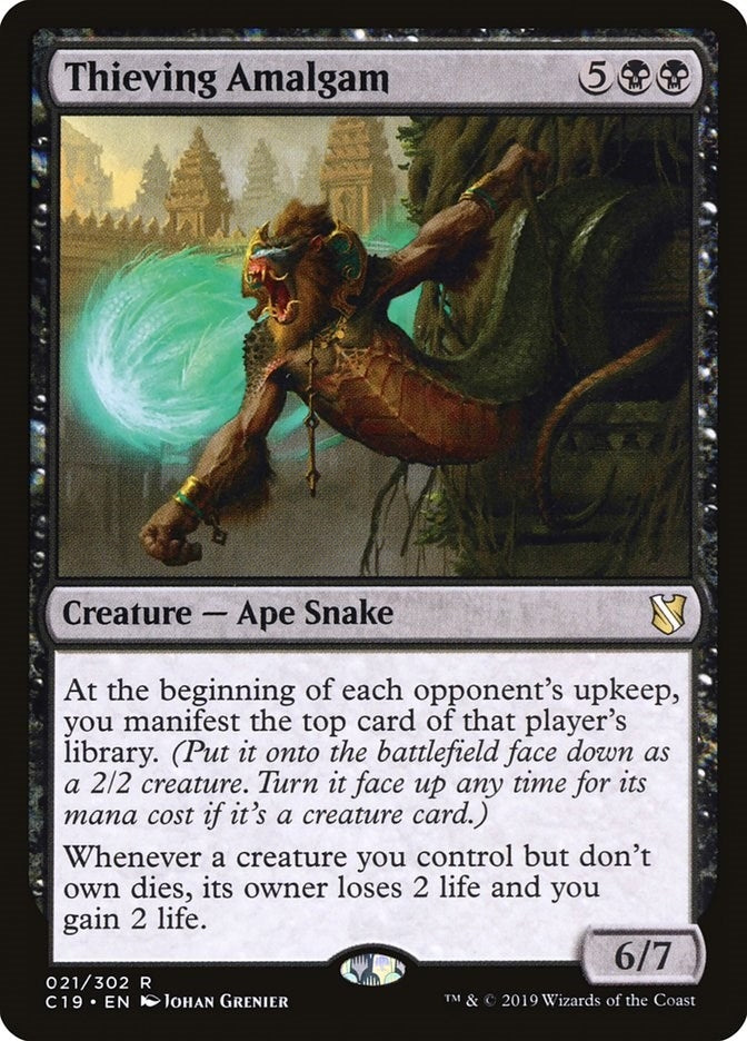 Image for Thieving Amalgam (21) [Commander 2019] - Magic: The Gathering