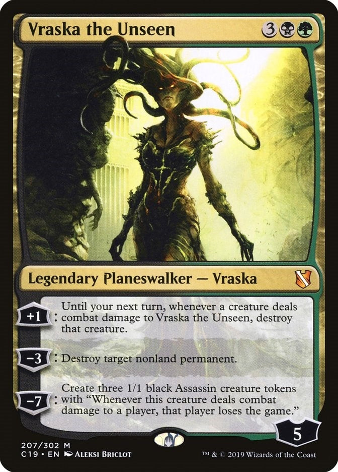 Image for Vraska the Unseen (207) [Commander 2019] - Magic: The Gathering