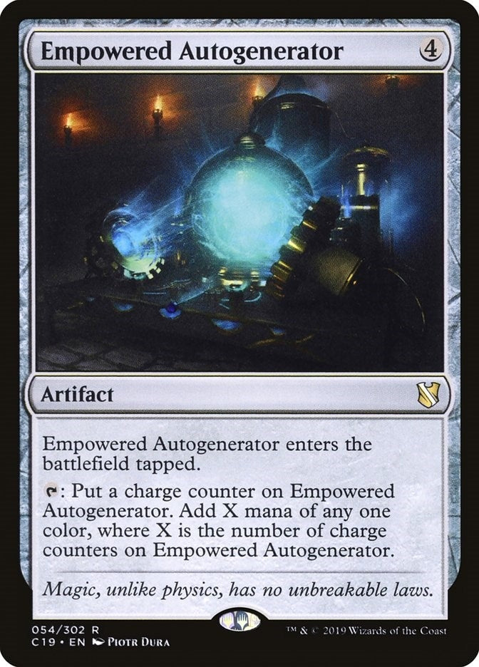 Image for Empowered Autogenerator (54) [Commander 2019] - Magic: The Gathering
