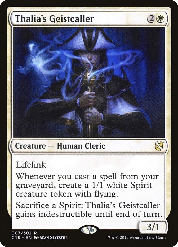 Image for Thalia's Geistcaller (7) [Commander 2019] - Magic: The Gathering