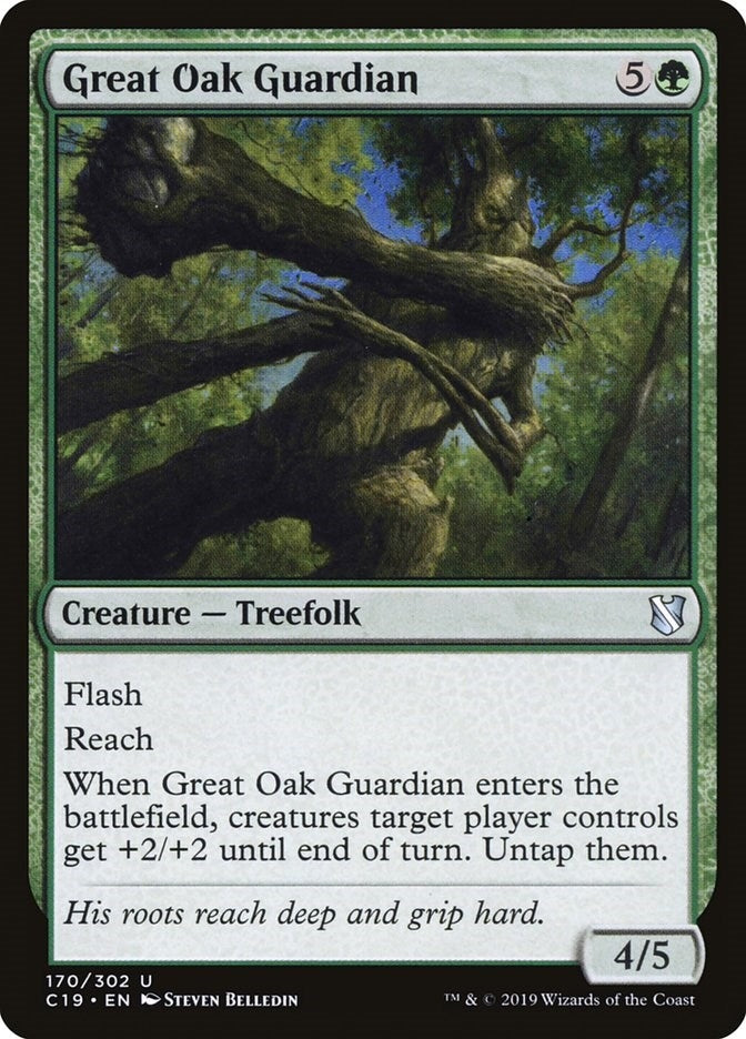Image for Great Oak Guardian (170) [Commander 2019] - Magic: The Gathering