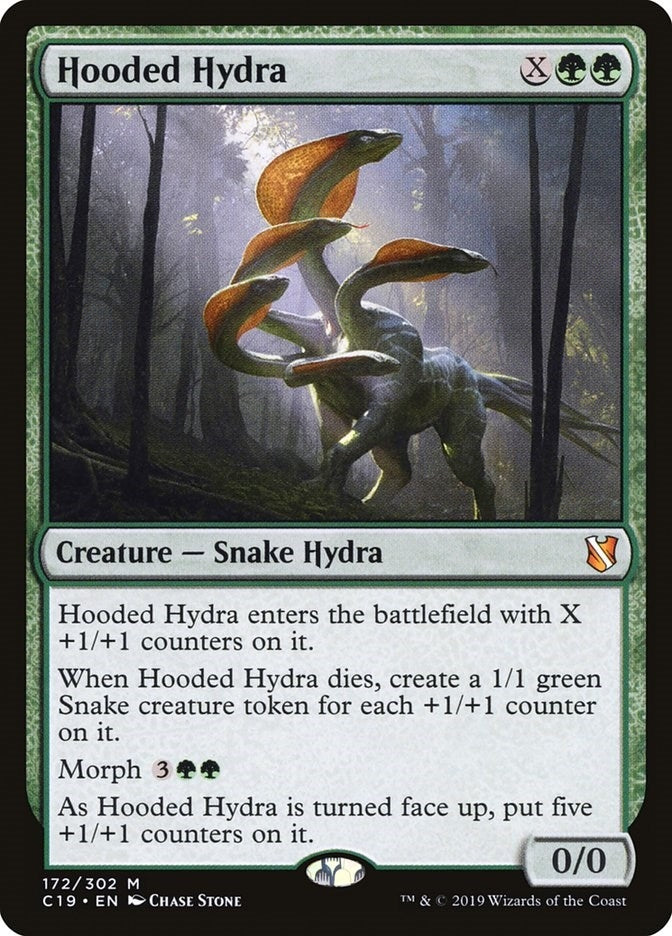 Image for Hooded Hydra (172) [Commander 2019] - Magic: The Gathering