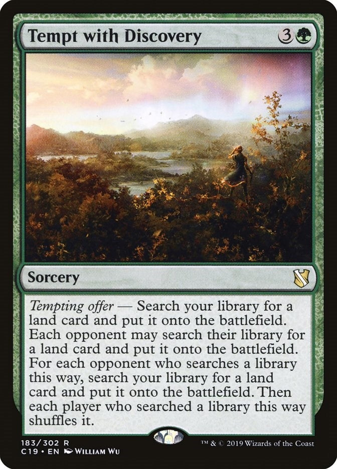Image for Tempt with Discovery (183) [Commander 2019] - Magic: The Gathering