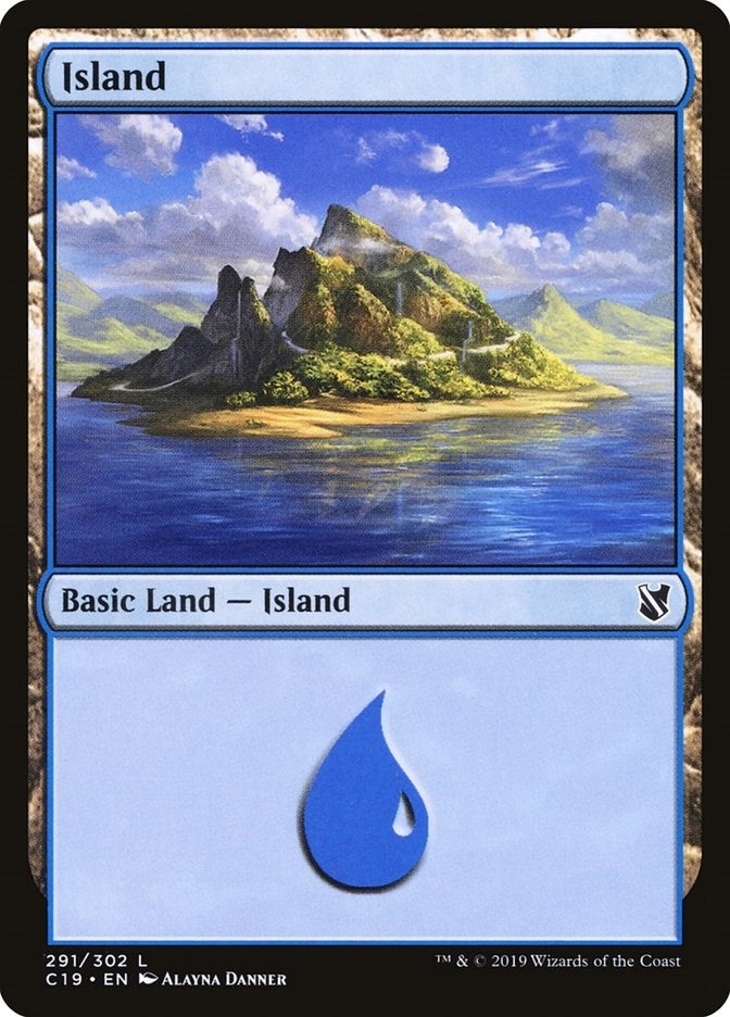 Image for Island (291) (291) [Commander 2019] - Magic: The Gathering