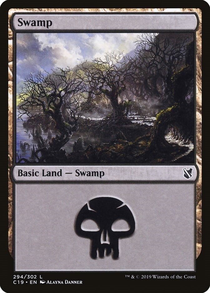 Image for Swamp (294) (294) [Commander 2019] - Magic: The Gathering