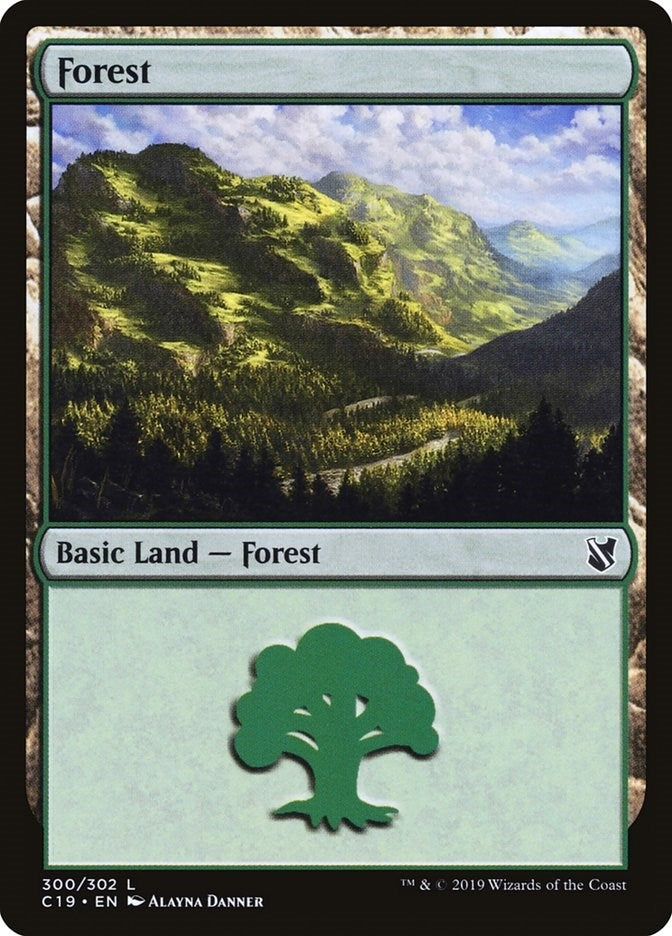Image for Forest (300) (300) [Commander 2019] - Magic: The Gathering