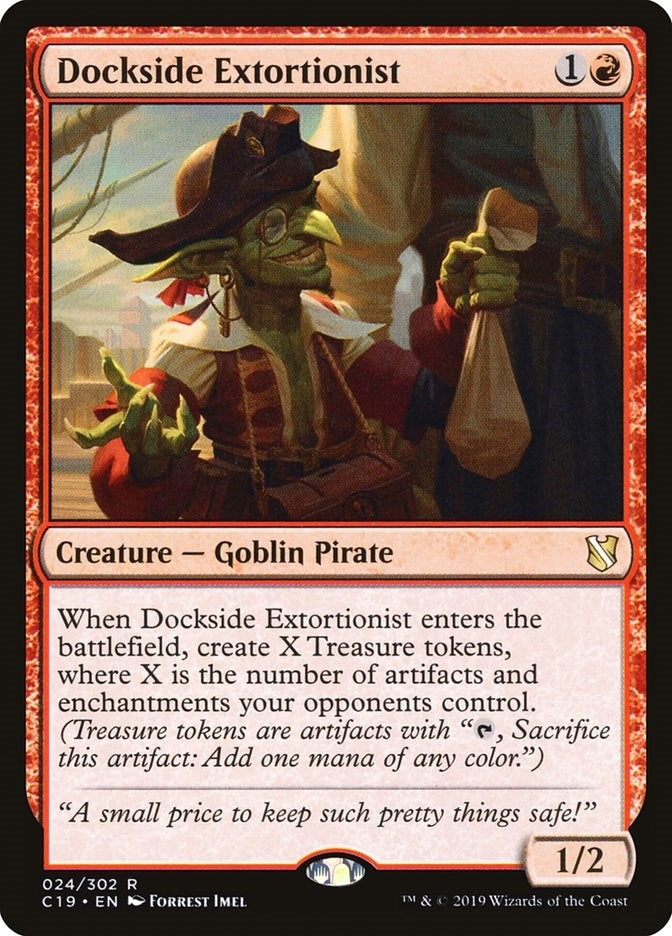 Dockside Extortionist (24) [Commander 2019]