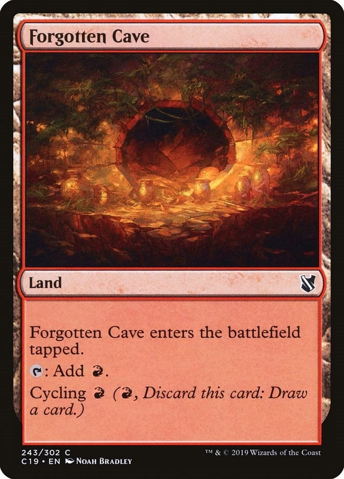 Image for Forgotten Cave (243) [Commander 2019] - Magic: The Gathering
