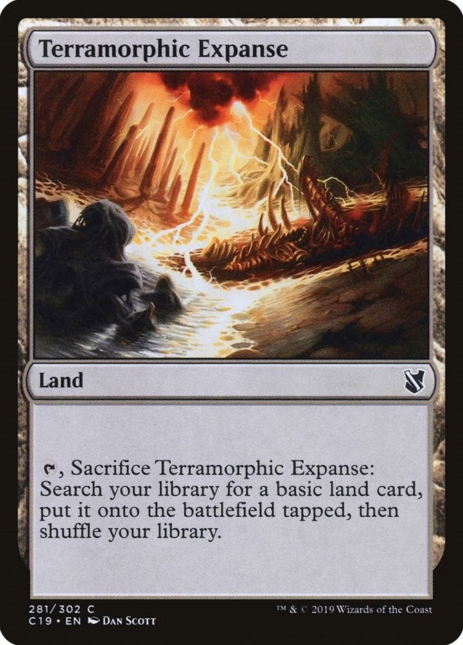 Image for Terramorphic Expanse (281) [Commander 2019] - Magic: The Gathering