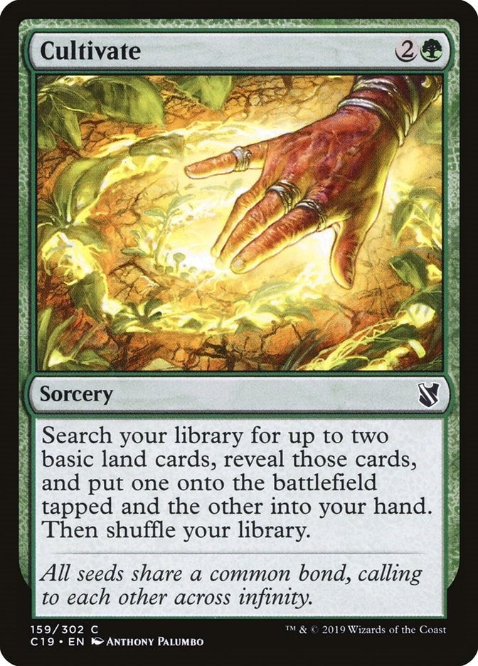 Image for Cultivate (159) [Commander 2019] - Magic: The Gathering