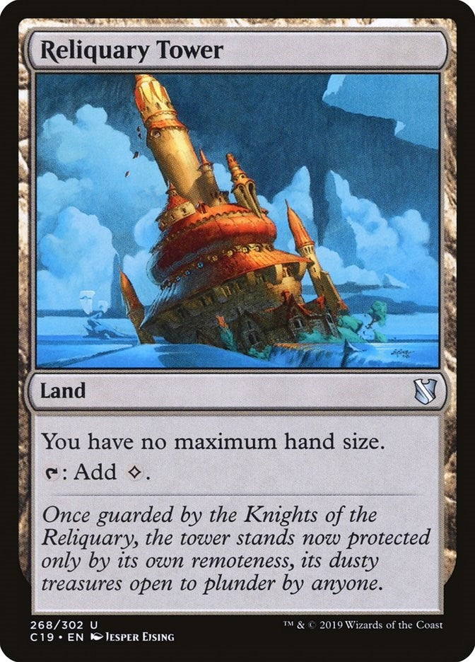 Image for Reliquary Tower (268) [Commander 2019] - Magic: The Gathering