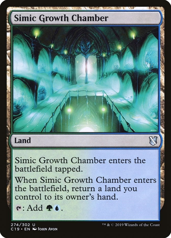 Image for Simic Growth Chamber (274) [Commander 2019] - Magic: The Gathering