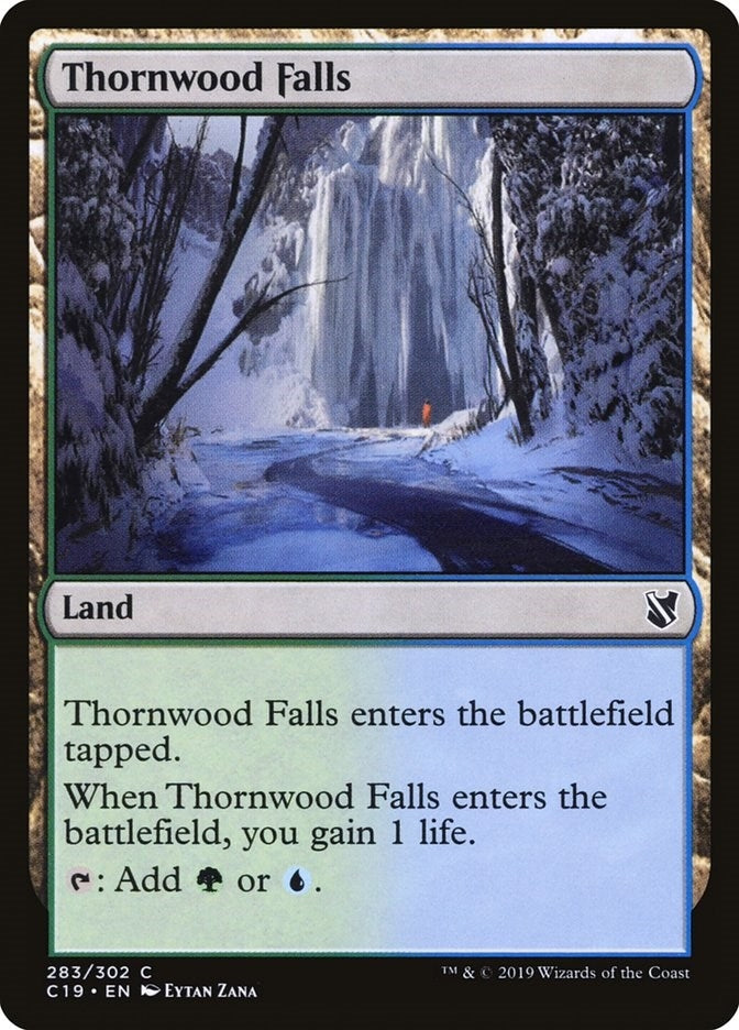 Image for Thornwood Falls (283) [Commander 2019] - Magic: The Gathering