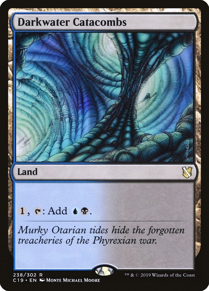 Image for Darkwater Catacombs (238) [Commander 2019] - Magic: The Gathering