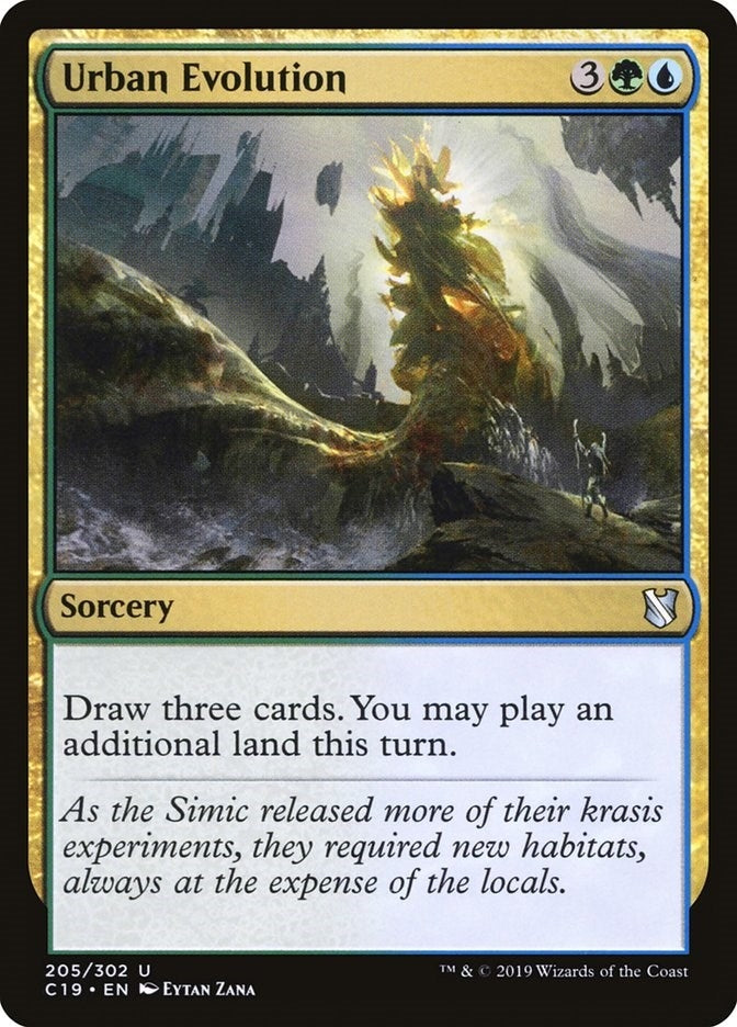 Image for Urban Evolution (205) [Commander 2019] - Magic: The Gathering