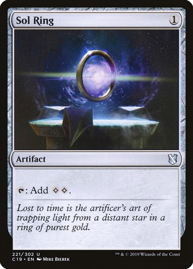 Image for Sol Ring (221) [Commander 2019] - Magic: The Gathering