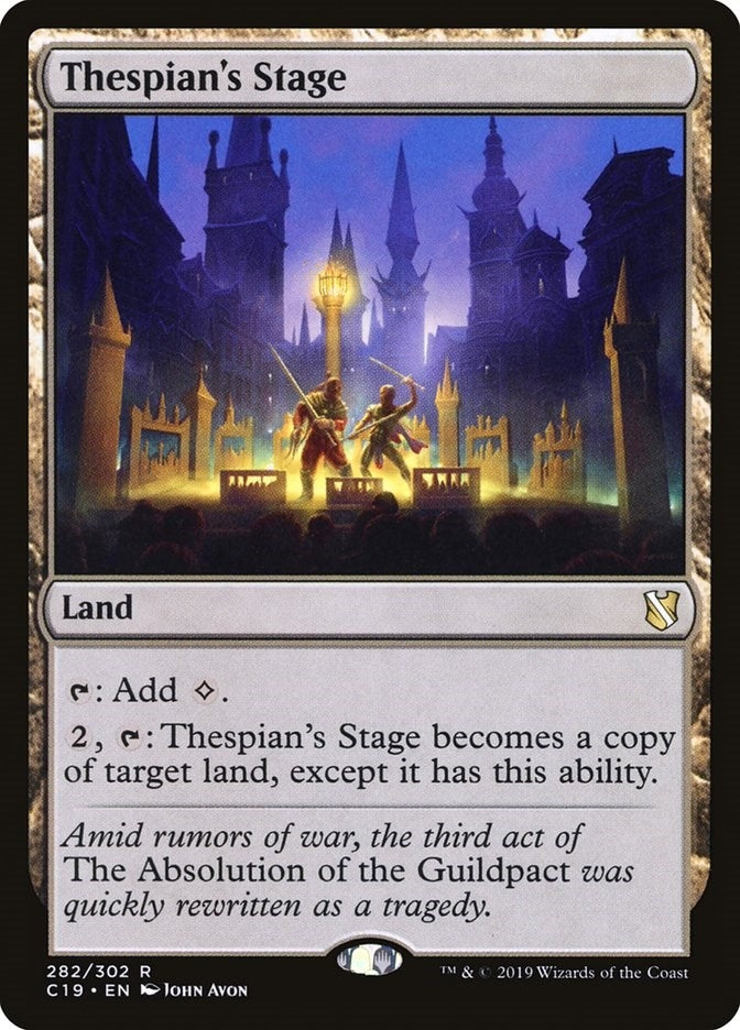 Image for Thespian's Stage (282) [Commander 2019] - Magic: The Gathering