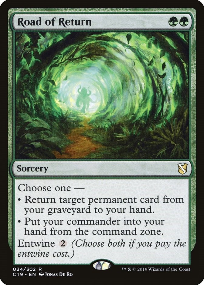 Image for Road of Return (34) [Commander 2019] - Magic: The Gathering