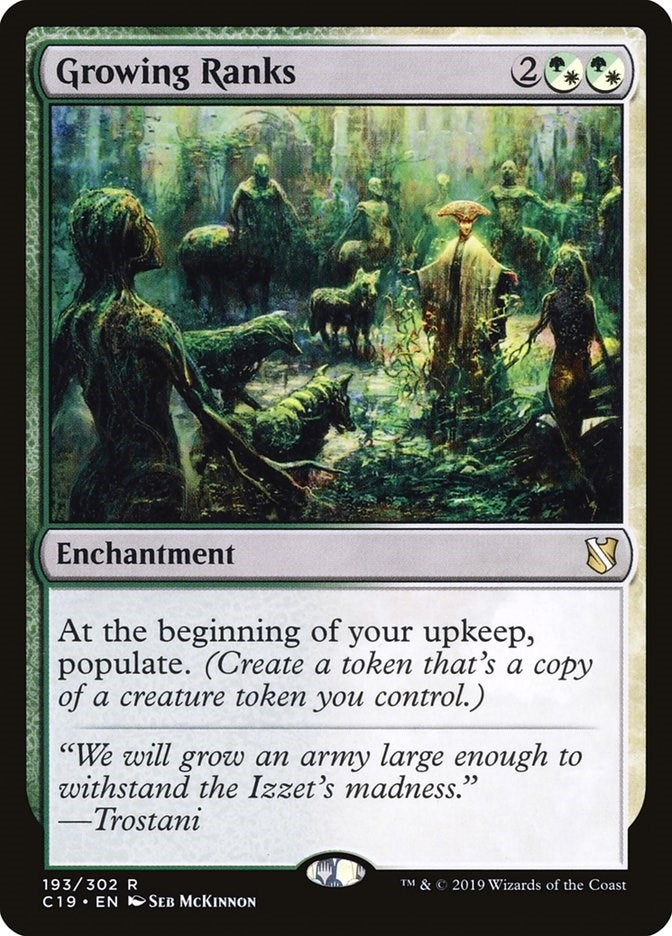 Image for Growing Ranks (193) [Commander 2019] - Magic: The Gathering