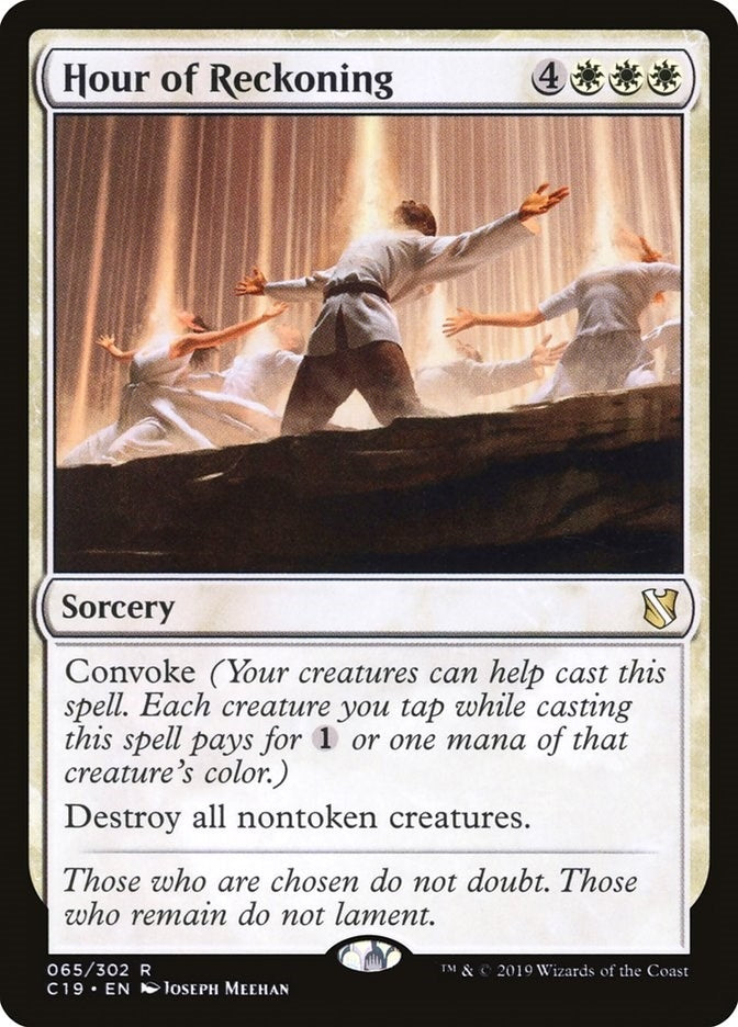 Image for Hour of Reckoning (65) [Commander 2019] - Magic: The Gathering