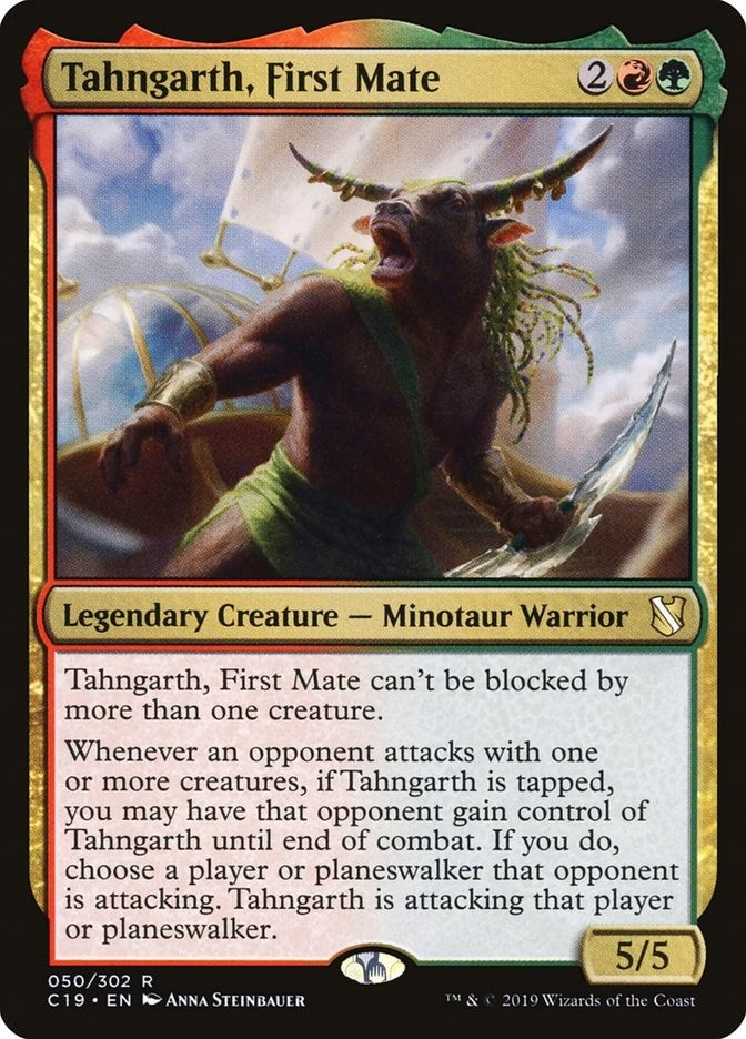 Image for Tahngarth, First Mate (50) [Commander 2019] - Magic: The Gathering